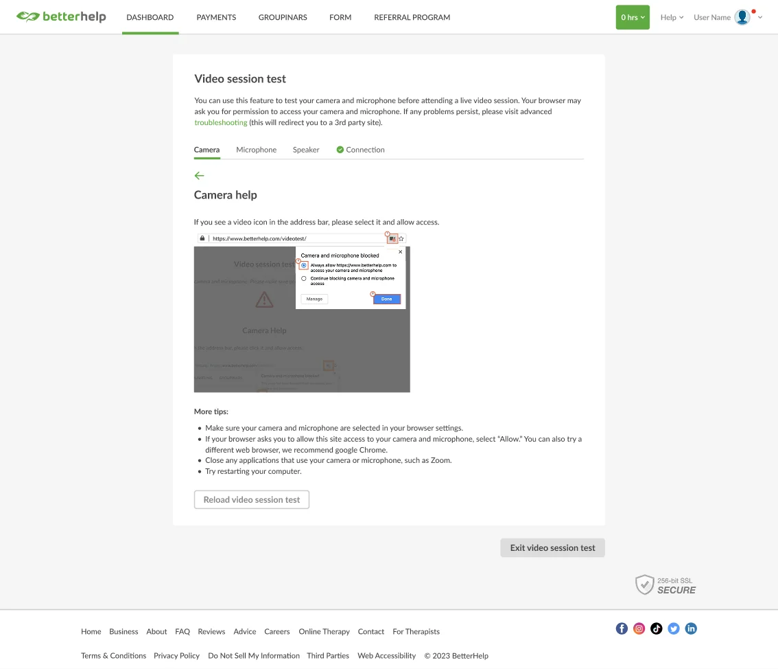 After: Targeted slide-in help experience